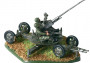 1:72 Soviet anti-aircraft gun 6I-K 37 mm + crew