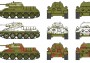 1:72 WARGAMES T34/76 m42 - 2 modely