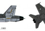 1:72 Boeing F/A-18 C/D ″Wild Weasel″ (Model Set)