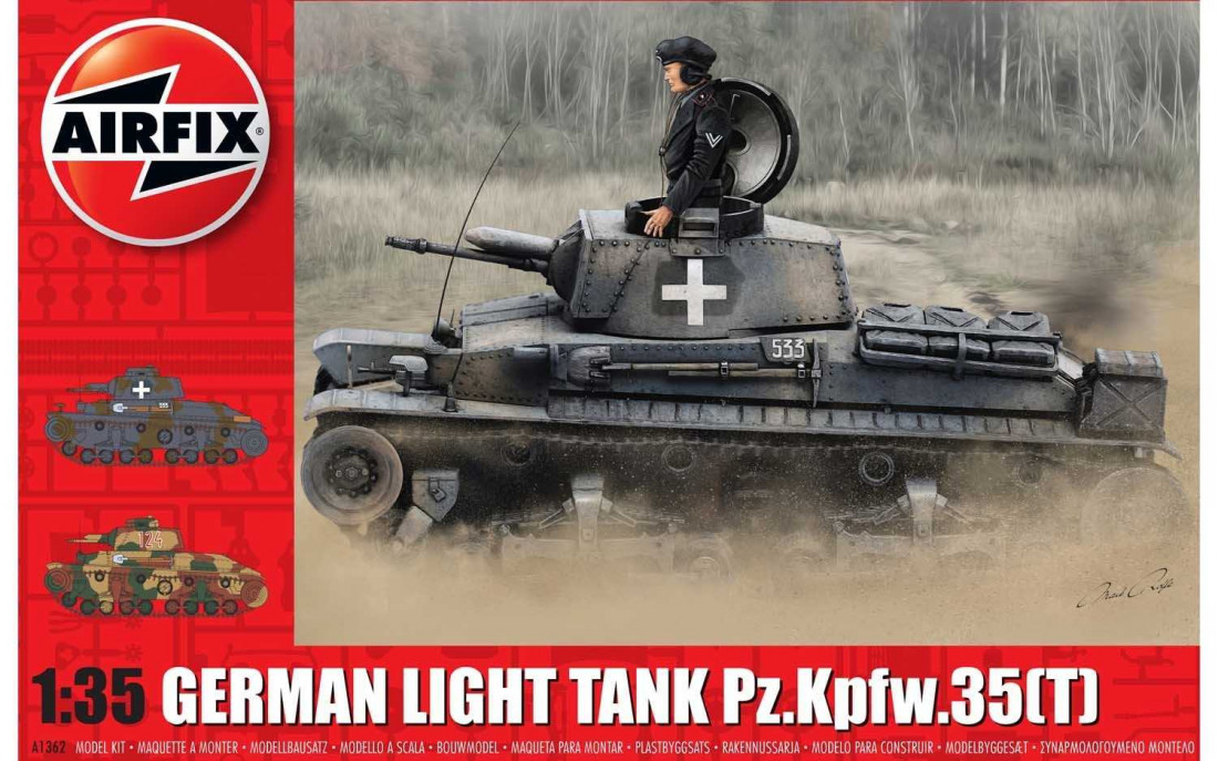 Genealogie van nu af aan toevoegen 1:35 German Light Tank Pz.Kpfw.35(t)