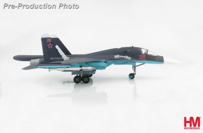 1:72 Suchoj Su-34 Fullback, Russian Air Force, Red 26, Syria, 2015