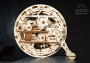 Wooden 3D Mechanical Puzzle – Monowheel