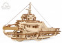 Wooden 3D Mechanical Puzzle – Tugboat