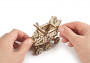 Dřevěné 3D mechanické puzzle – buggy z Marsu