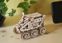 Dřevěné 3D mechanické puzzle – buggy z Marsu