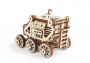 Dřevěné 3D mechanické puzzle – buggy z Marsu