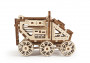 Dřevěné 3D mechanické puzzle – buggy z Marsu