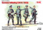 1:35 German Infantry (1939–1941), 4 figurky