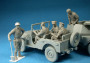 1:35 British Jeep Crew (5 figurek)