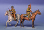 1:35 US Horsemen (Normandy, 1944), 2 figurky & 2 koně