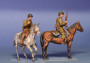 1:35 US Horsemen (Normandy, 1944), 2 figurky & 2 koně