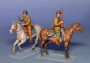 1:35 US Horsemen (Normandy, 1944), 2 figurky & 2 koně