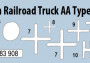 1:35 1,5t Railroad Truck AA Type