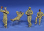 1:35 USMC Tank Crew at Rest (4 figurky)