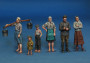 1:35 Soviet Villagers (6 figurek)