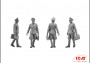 1:35 German Staff Personnel (4 figurky)