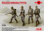 1:35 German Infantry 1914 (4 fig.)