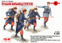 1:35 French Infantry 1914 (4 fig.)