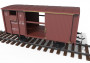 1:35 Railway Covered Goods Wagon 18t NTV Type