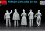 1:35 French Civilians 1930-1940s