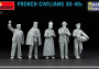 1:35 French Civilians 1930-1940s