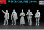 1:35 French Civilians 1930-1940s