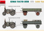 1:35 German Tractor D8506 w/ Cargo Trailer