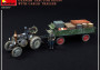 1:35 German Tractor D8506 w/ Cargo Trailer