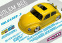 Golem Bee Mini-Z 0.5mm Race Lexan Body Kit (98mm W/B)