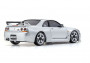 Mini-Z AWD Nissan Skyline GT-R Nismo (R33) Silver s vysílačem KT-531P