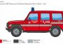 1:24 Mercedes-Benz G230, Feuewehr