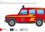 1:24 Mercedes-Benz G230, Feuewehr