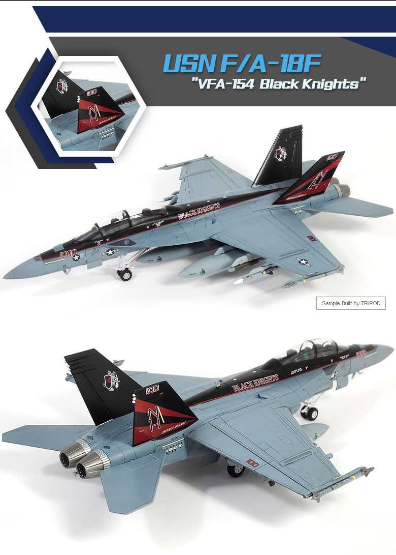 1:72 Boeing F/A-18F Super Hornet ″VFA-154 Black Knight″