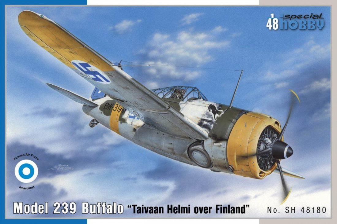 1:48 Brewster Model 239 Buffalo ″Taivaan Helmi over Finland″