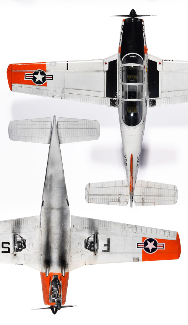 Academy 1:48 Beechcraft T-34B Mentor ″VT-5 Training Ari Wing″ 12361