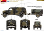 1:35 US Army K-51 Radio Truck & K-52 Trailer w/ Interior Kit