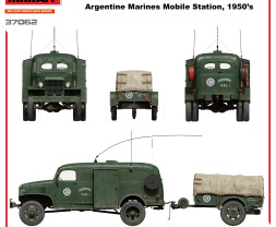 1:35 K-51 Radio Truck w/ Trailer