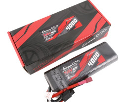 Gens ace G-Tech LiPo - 2S 4000mAh 7,4V 2S1P (60C) HardCase, Dean-T Plug