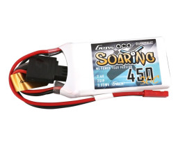 Gens ace Soaring G-Tech LiPo - 2S 450mAh 7,4V 2S1P (30C) JST-SYP Plug