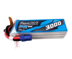 Gens ace G-Tech LiPo - 6S 3000mAh 22.2V 6S1P (60C) EC5 Plug