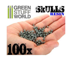 Resin Skulls - Resin Skulls (100 pcs)