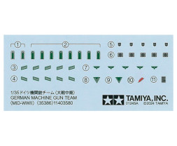 1:35 German Machine Gun Team (MID-WWII)
