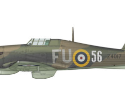 1:48 Hawker Hurricane Mk IIb Trop (3x camo)