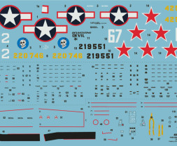 1:48 P-39Q Airacobra (3x camo)