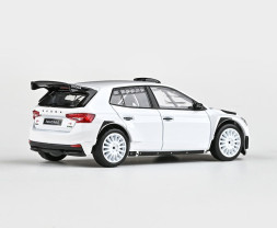 1:43 Škoda Fabia IV RS Rally2 (2022) - Bílá