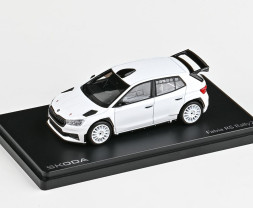 1:43 Škoda Fabia IV RS Rally2 (2022) - Bílá