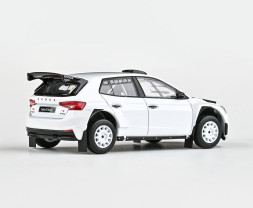 1:43 Škoda Fabia IV RS Rally2 (2022) - Bílá