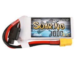 Gens ace Soaring G-Tech LiPo - 2S 1000mAh 7,4V 2S1P (30C) XT60 Plug