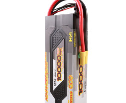 Gens Ace Advanced G-Tech LiPo - 4S 10.000mAh 15,2V 4S2P HV (100C) HardCase EC5 Plug