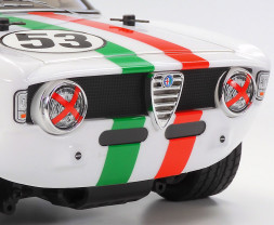 1:10 Alfa Romeo Giulia Sprint GTA MB-01 White Painted Chassis (stavebnice)